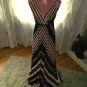 Surplice Maxi Dress